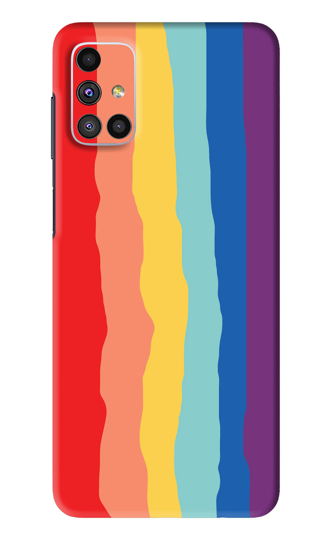 Rainbow Samsung Galaxy M51 Back Skin Wrap