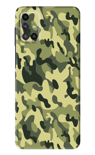 Camouflage Samsung Galaxy M51 Back Skin Wrap