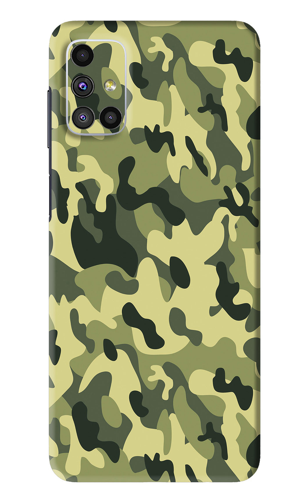 Camouflage Samsung Galaxy M51 Back Skin Wrap