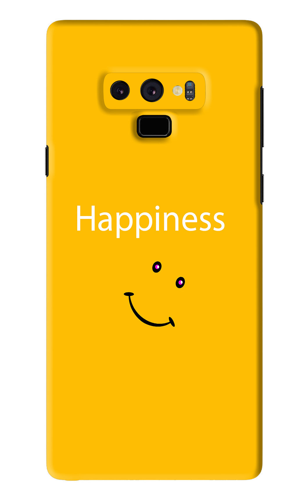 Happiness With Smiley Samsung Galaxy Note 9 Back Skin Wrap