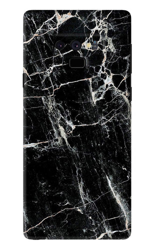 Black Marble Texture 1 Samsung Galaxy Note 9 Back Skin Wrap