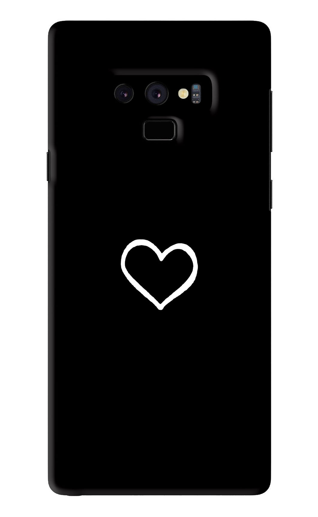 Heart Samsung Galaxy Note 9 Back Skin Wrap