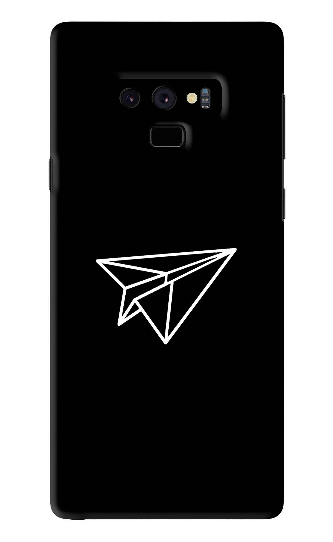 Paper Plane White Samsung Galaxy Note 9 Back Skin Wrap