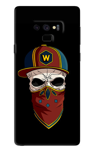 Skull Samsung Galaxy Note 9 Back Skin Wrap