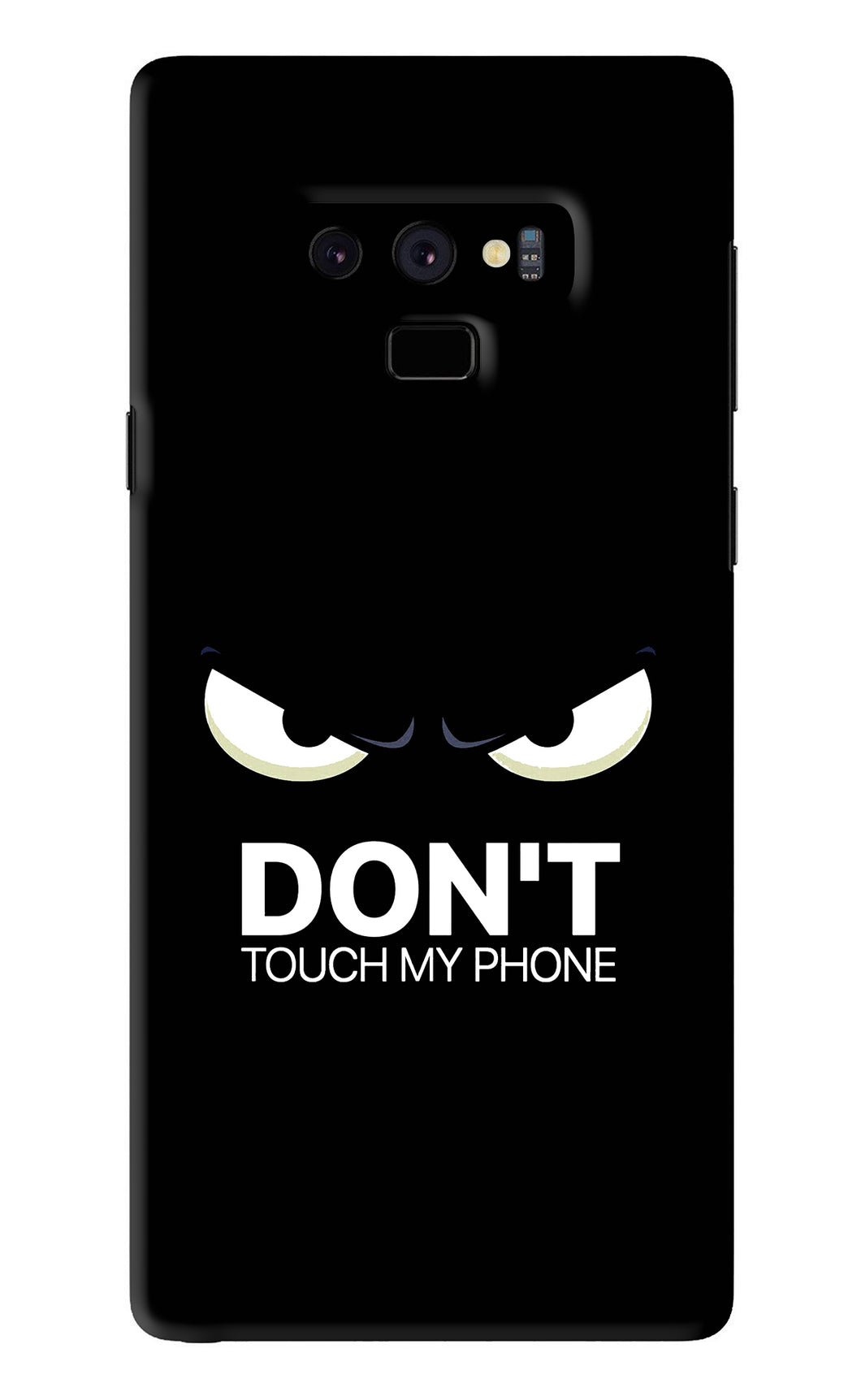 Don'T Touch My Phone Samsung Galaxy Note 9 Back Skin Wrap