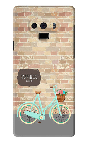 Happiness Artwork Samsung Galaxy Note 9 Back Skin Wrap