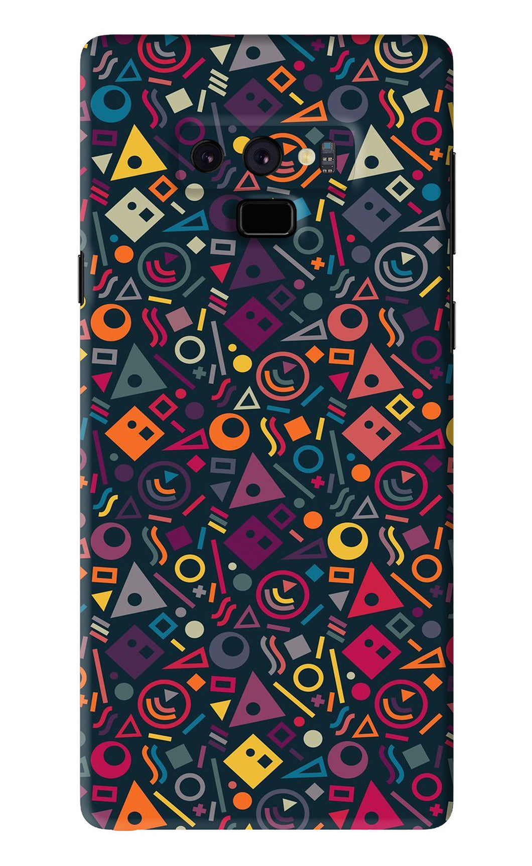Geometric Abstract Samsung Galaxy Note 9 Back Skin Wrap