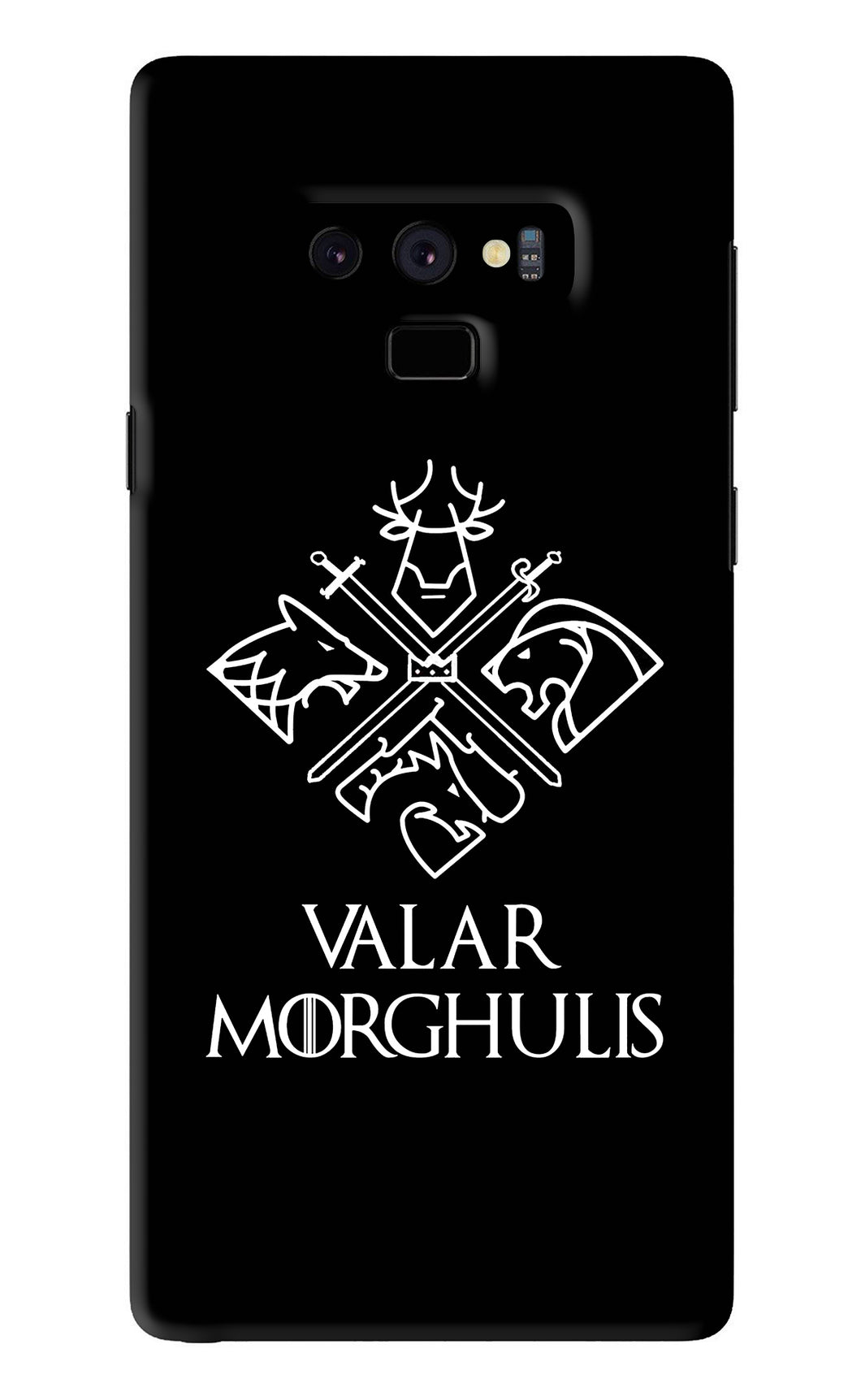 Valar Morghulis | Game Of Thrones Samsung Galaxy Note 9 Back Skin Wrap