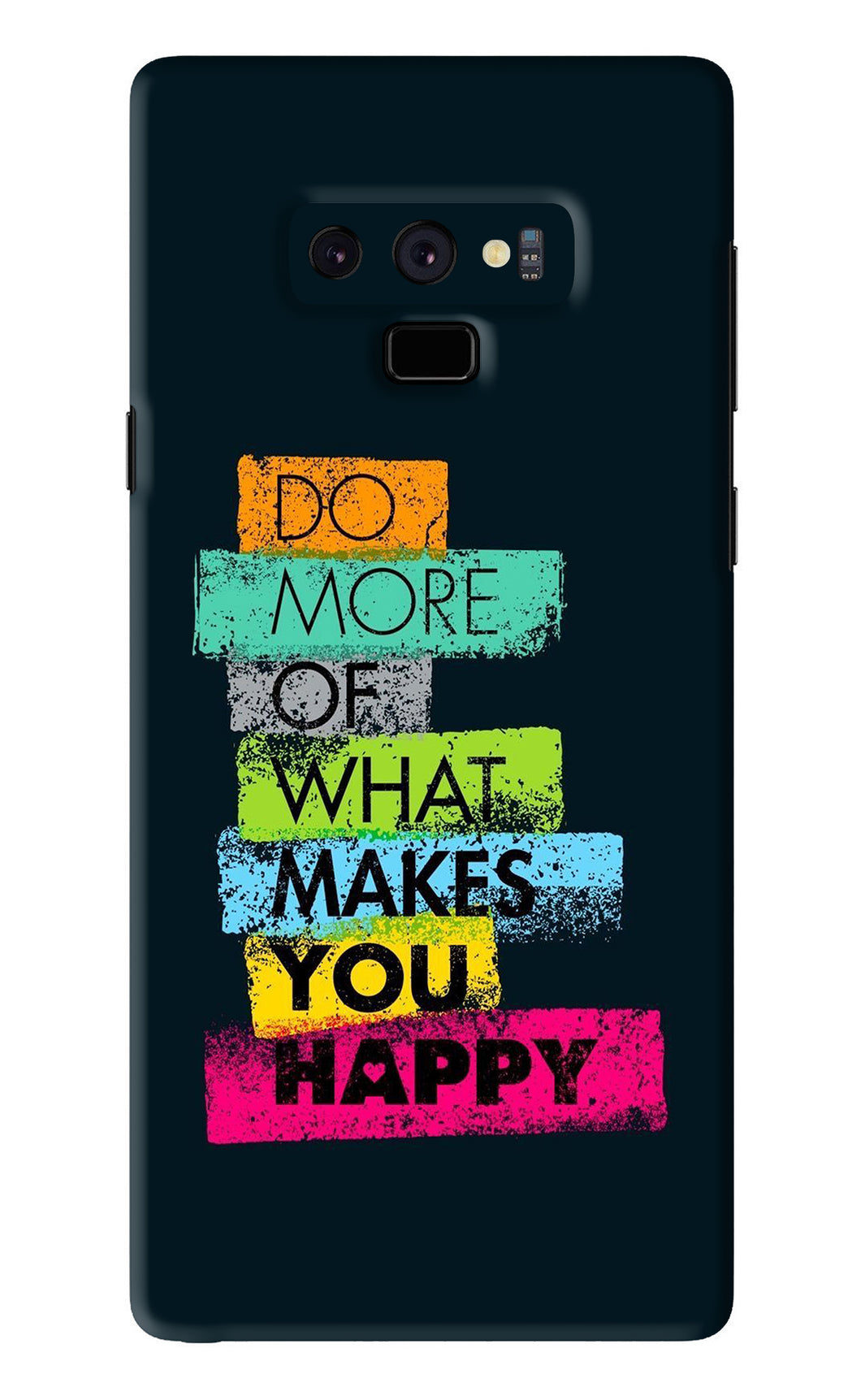 Do More Of What Makes You Happy Samsung Galaxy Note 9 Back Skin Wrap