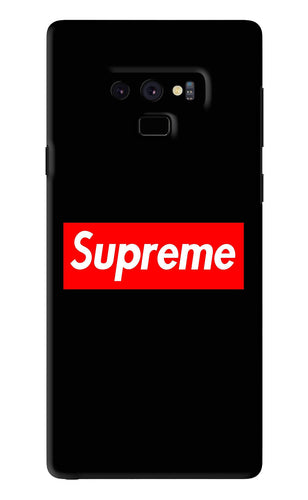 Supreme Samsung Galaxy Note 9 Back Skin Wrap