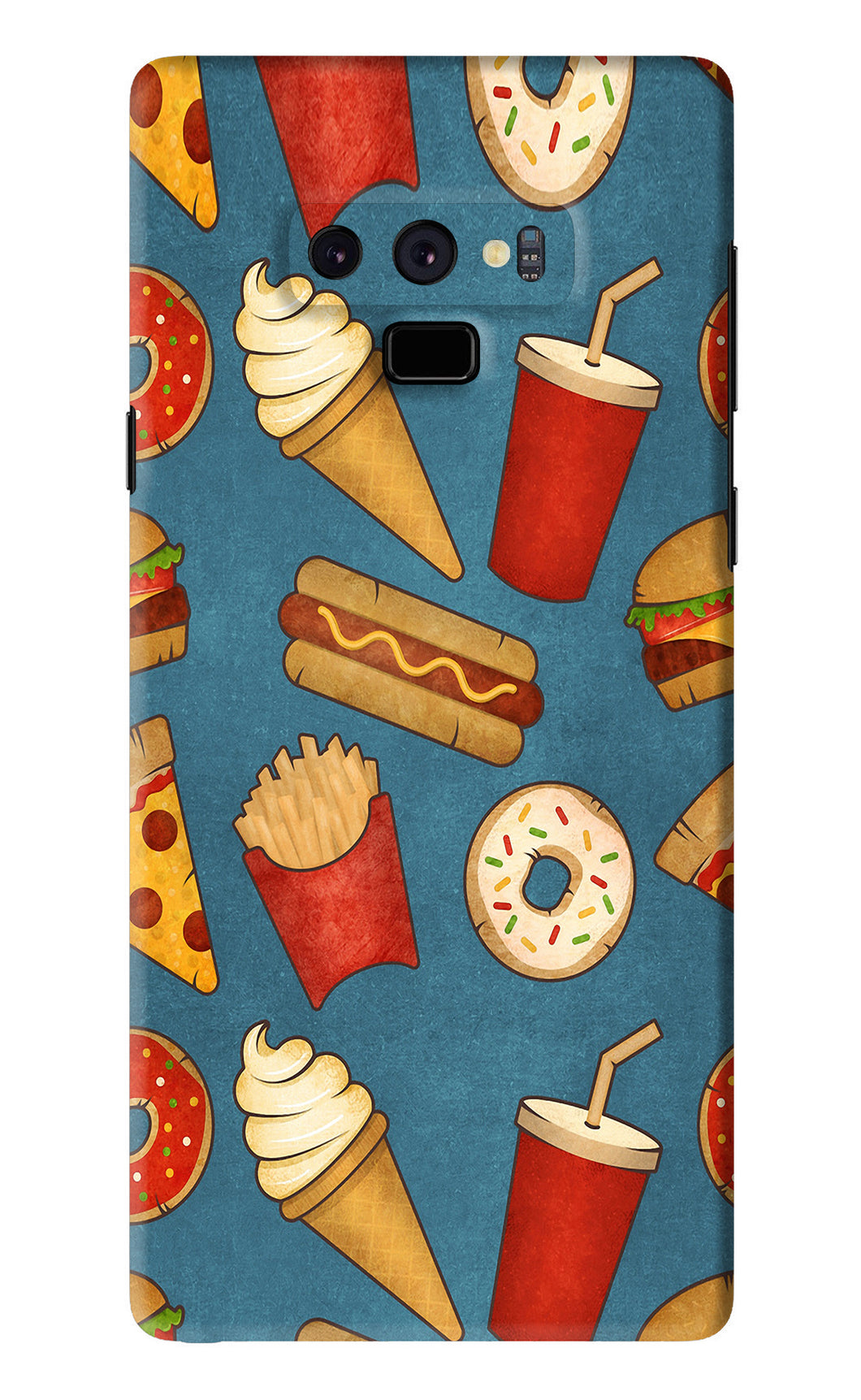 Foodie Samsung Galaxy Note 9 Back Skin Wrap