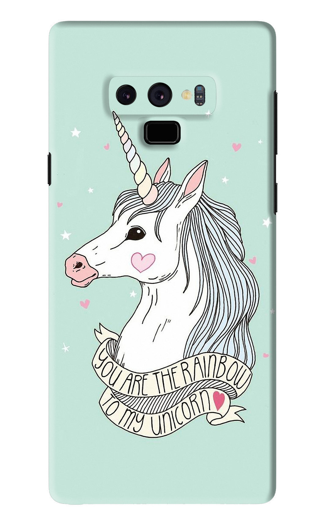 Unicorn Wallpaper Samsung Galaxy Note 9 Back Skin Wrap