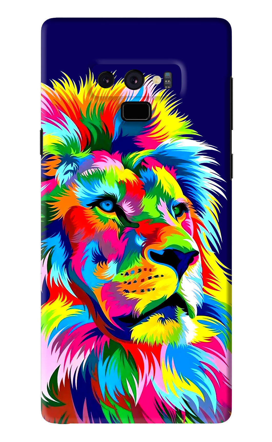 Vector Art Lion Samsung Galaxy Note 9 Back Skin Wrap