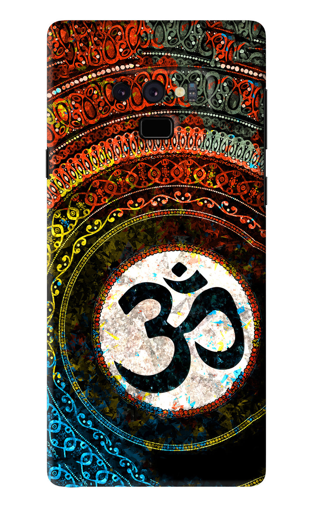 Om Cultural Samsung Galaxy Note 9 Back Skin Wrap