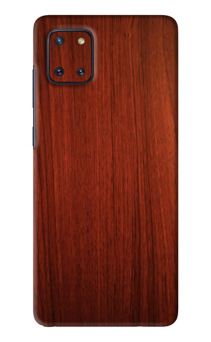 Wooden Plain Pattern Samsung Galaxy Note 10 Lite Back Skin Wrap