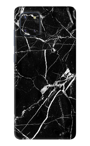 Black Marble Texture 2 Samsung Galaxy Note 10 Lite Back Skin Wrap