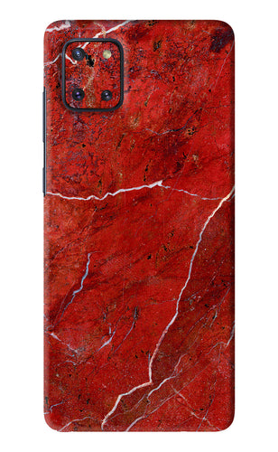 Red Marble Design Samsung Galaxy Note 10 Lite Back Skin Wrap