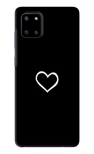 Heart Samsung Galaxy Note 10 Lite Back Skin Wrap