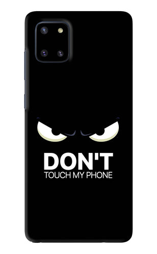 Don'T Touch My Phone Samsung Galaxy Note 10 Lite Back Skin Wrap
