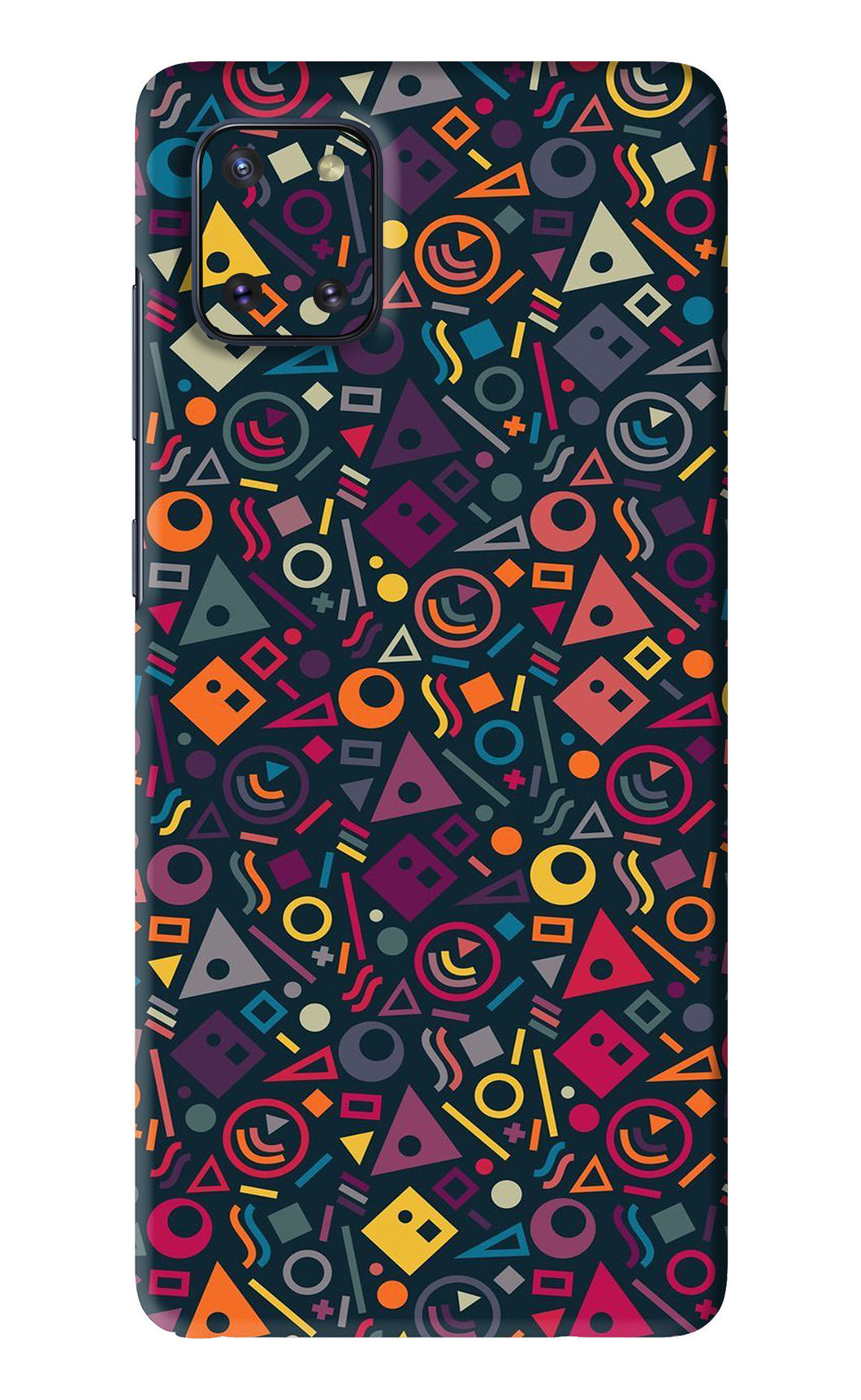 Geometric Abstract Samsung Galaxy Note 10 Lite Back Skin Wrap