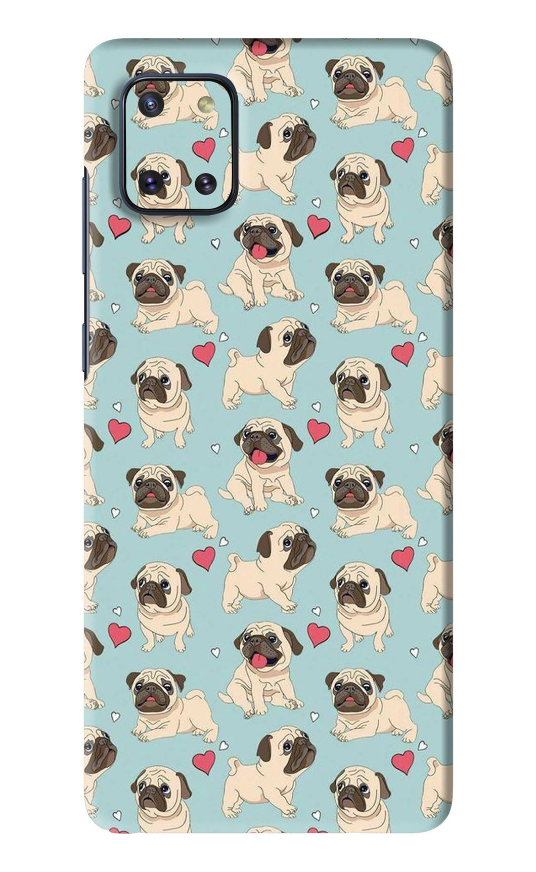 Pug Dog Samsung Galaxy Note 10 Lite Back Skin Wrap