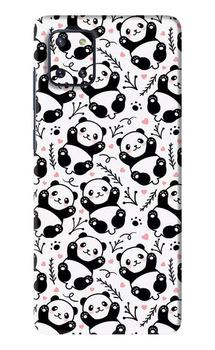 Cute Panda Samsung Galaxy Note 10 Lite Back Skin Wrap