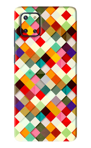 Geometric Abstract Colorful Samsung Galaxy Note 10 Lite Back Skin Wrap