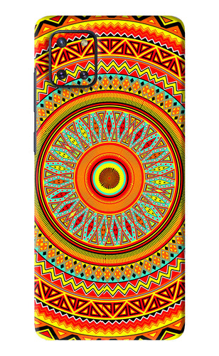 Mandala Pattern Samsung Galaxy Note 10 Lite Back Skin Wrap