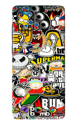 Sticker Bomb Samsung Galaxy Note 10 Lite Back Skin Wrap
