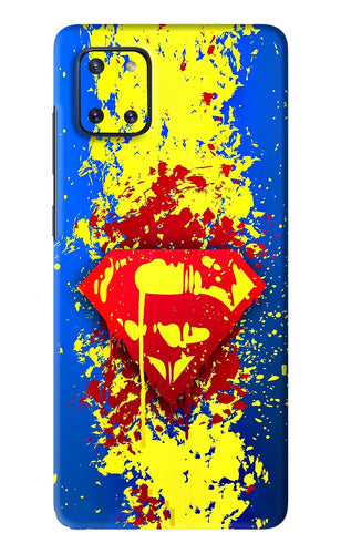 Superman logo Samsung Galaxy Note 10 Lite Back Skin Wrap