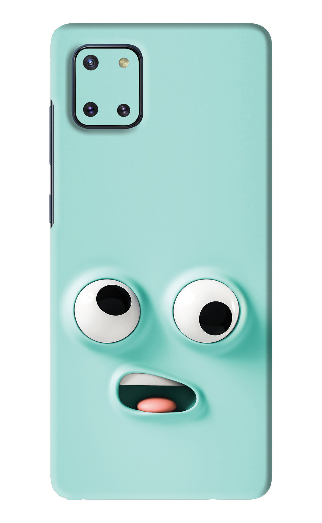 Silly Face Cartoon Samsung Galaxy Note 10 Lite Back Skin Wrap