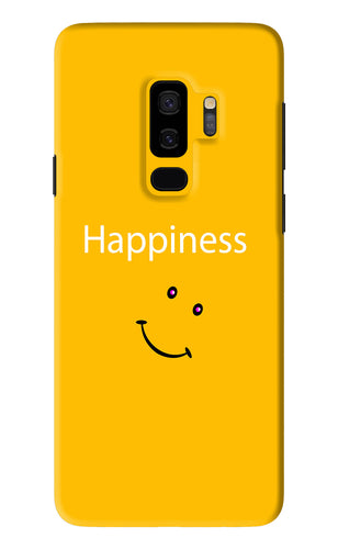 Happiness With Smiley Samsung Galaxy S9 Plus Back Skin Wrap
