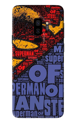 Superman Samsung Galaxy S9 Plus Back Skin Wrap