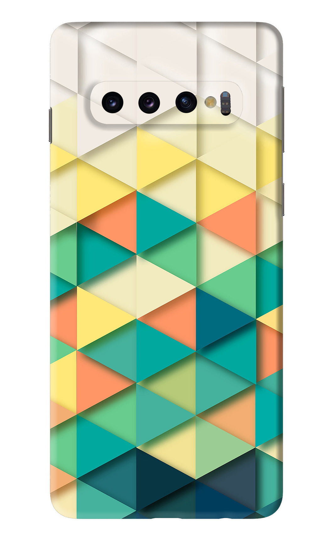 Abstract 1 Samsung Galaxy S10 Back Skin Wrap