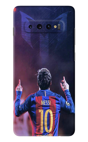 Messi Samsung Galaxy S10 Plus Back Skin Wrap