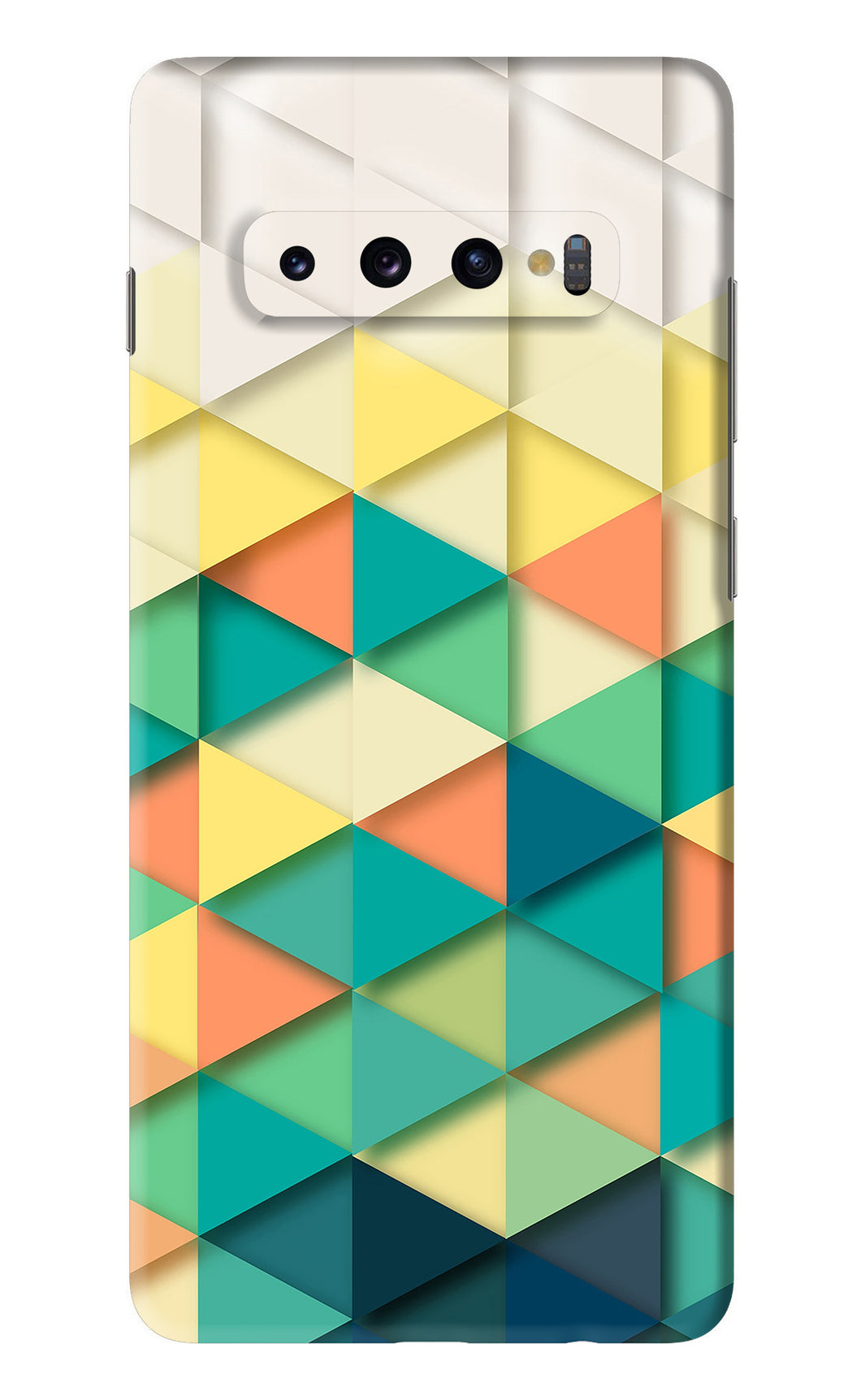 Abstract 1 Samsung Galaxy S10 Plus Back Skin Wrap