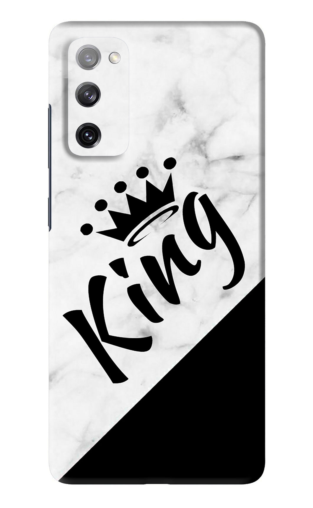 King Samsung Galaxy S20 FE Back Skin Wrap
