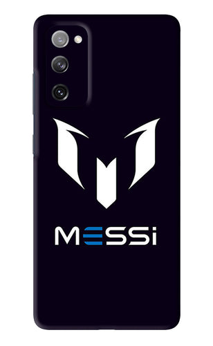 Messi Logo Samsung Galaxy S20 FE Back Skin Wrap