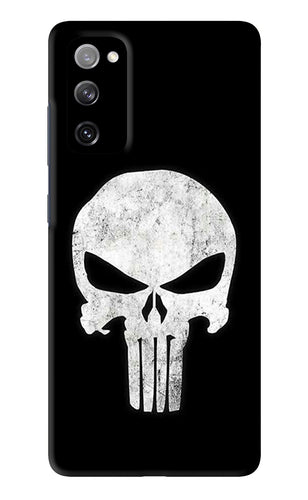 Punisher Skull Samsung Galaxy S20 FE Back Skin Wrap