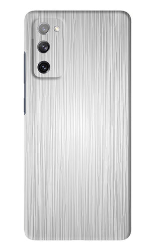 Wooden Grey Texture Samsung Galaxy S20 FE Back Skin Wrap
