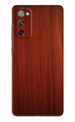 Wooden Plain Pattern Samsung Galaxy S20 FE Back Skin Wrap