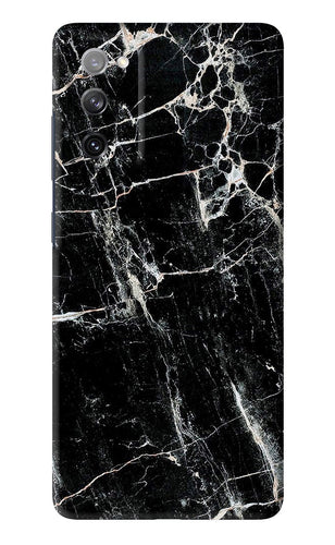 Black Marble Texture 1 Samsung Galaxy S20 FE Back Skin Wrap