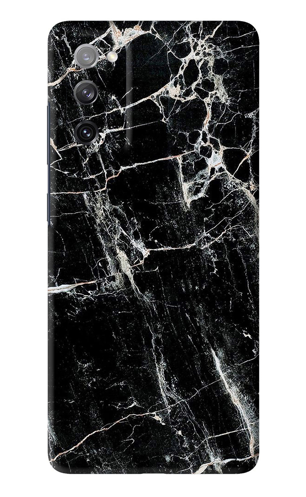 Black Marble Texture 1 Samsung Galaxy S20 FE Back Skin Wrap