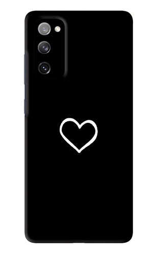 Heart Samsung Galaxy S20 FE Back Skin Wrap