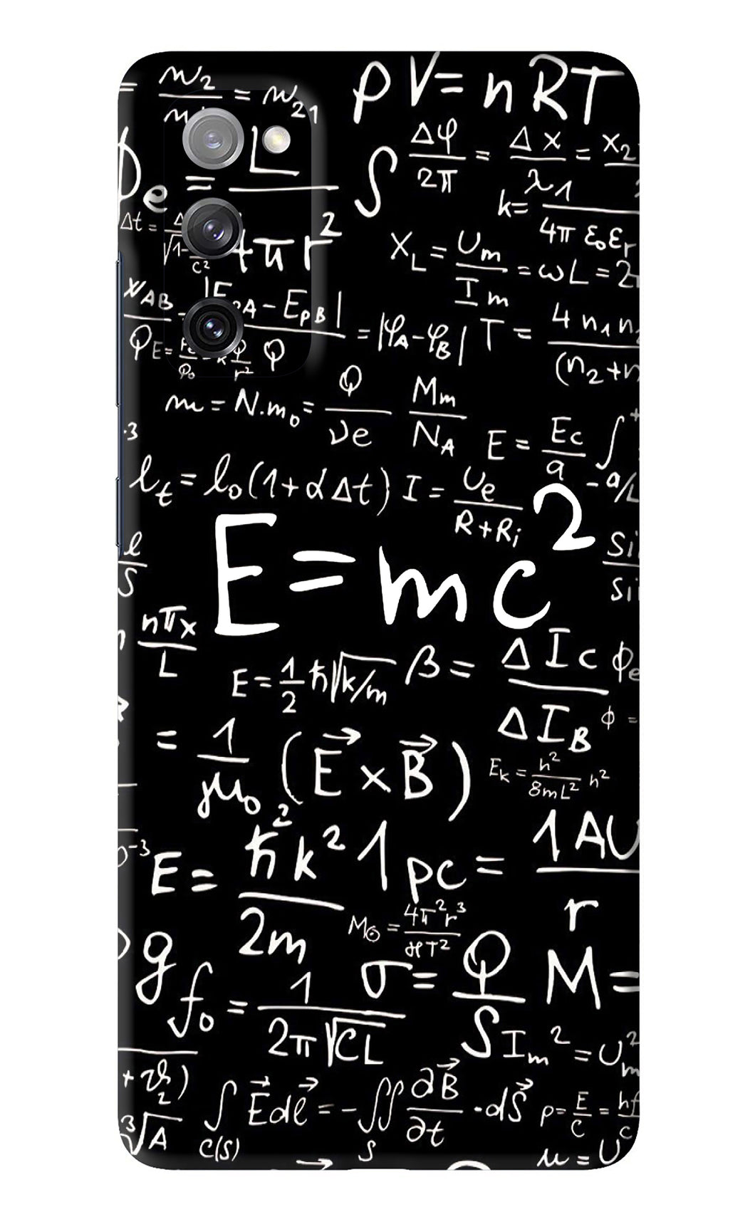 Physics Albert Einstein Formula Samsung Galaxy S20 FE Back Skin Wrap