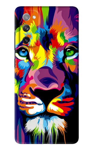 Lion Samsung Galaxy S20 FE Back Skin Wrap