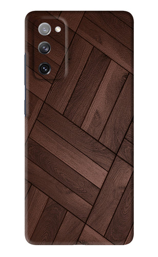 Wooden Texture Design Samsung Galaxy S20 FE Back Skin Wrap
