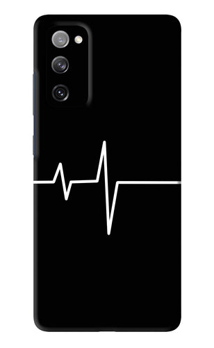Heart Beats Samsung Galaxy S20 FE Back Skin Wrap
