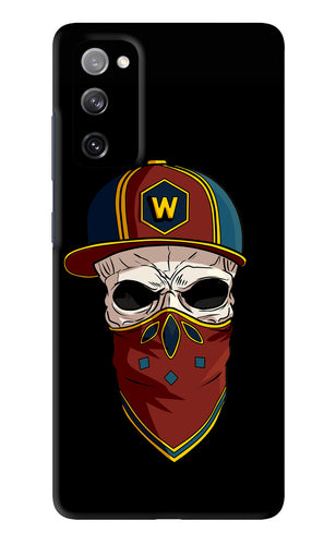 Skull Samsung Galaxy S20 FE Back Skin Wrap
