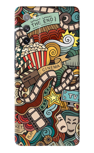 Cinema Abstract Samsung Galaxy S20 FE Back Skin Wrap